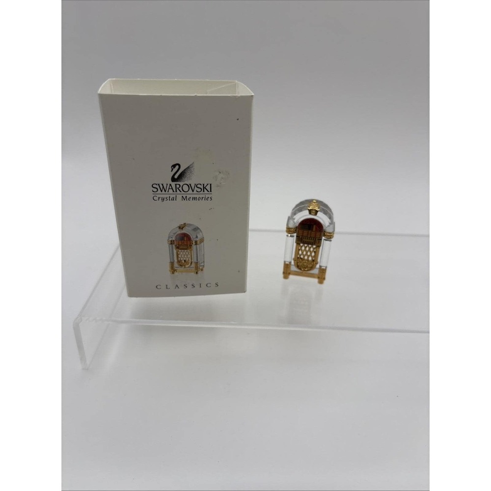 Vtg~Swarovski Crystal Memories Classics~Juke Box~IOB